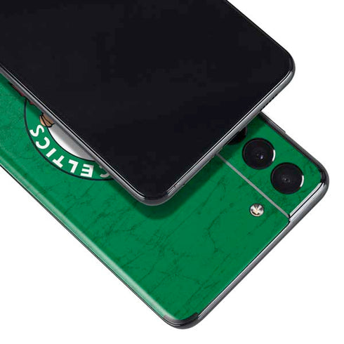 NBA Boston Celtics Green Primary Logo Galaxy S21 Plus 5G Skin